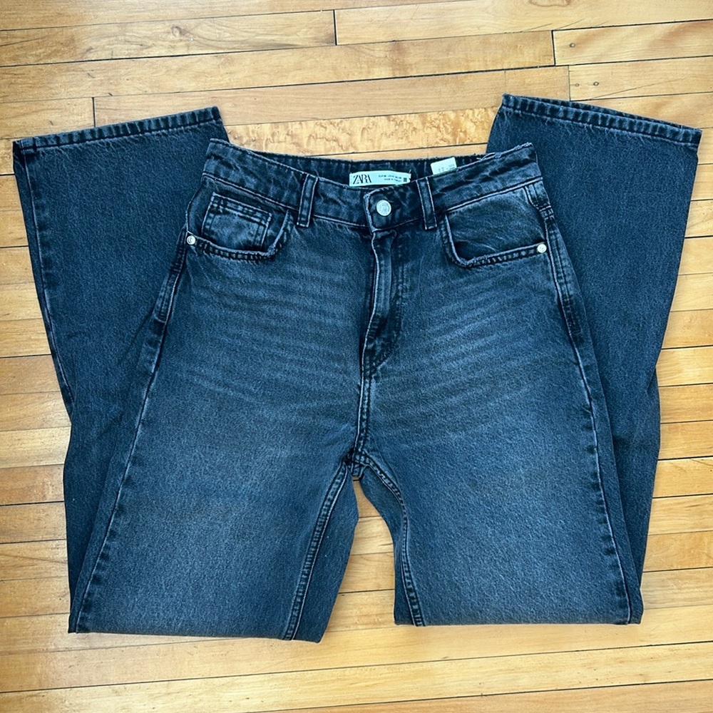 Black 90s Zara jeans